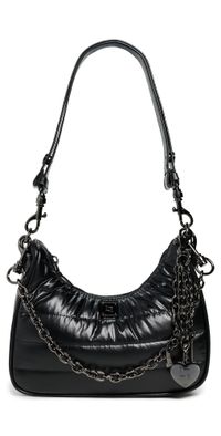 Think Royln Soulmate Shoulder Bag Pearl Black One Size