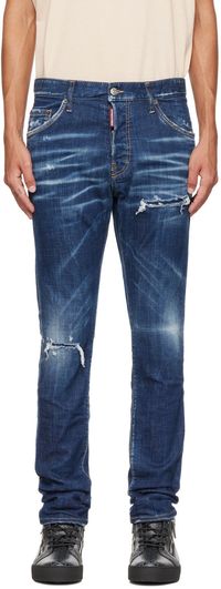 Dsquared2 Blue Daisy Cool Guy Jeans