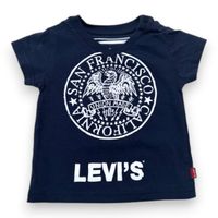 Levi's - Seconde Main - T-shirt bébé bleu - 6 mois - Taille 6M - Bleu