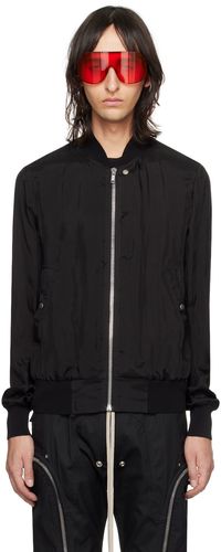 Rick Owens Blouson aviateur noir