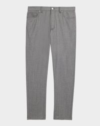 Men's Wool Straight Leg Five-Pocket Pants