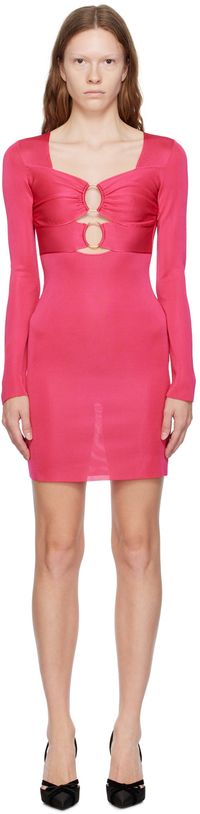 TOM FORD Pink O-Ring Minidress