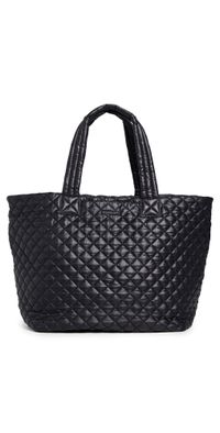 MZ Wallace Large Metro Tote Deluxe Black One Size