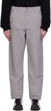 Carhartt Work In Progress Purple Double Knee Trousers