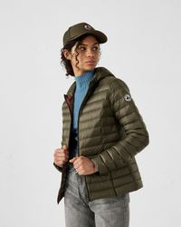 Jott - Doudoune légère à capuche cloe - Taille 4XL - Vert