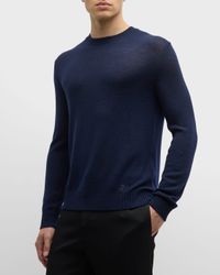 Men's Wool Loose Knit Sweater
