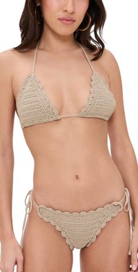 Beach Riot Winona Top Tan XL