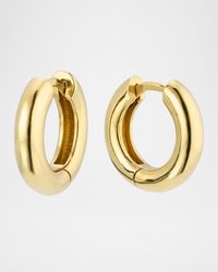 Mini Tubular Huggie Earrings