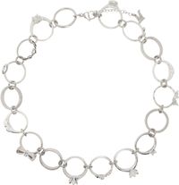 Marland Backus Silver Ring Necklace