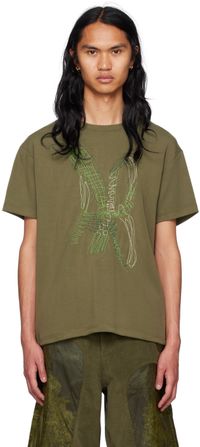Andersson Bell Khaki Essential T-Shirt