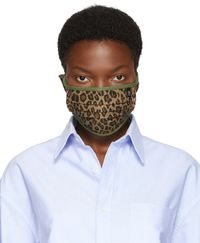 R13 Tan & Green Surplus Leopard Mask