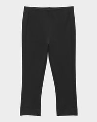 Simone Ponte Pull-On Capri Pants