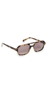 Luv Lou The Dusty Sunglasses Mocha Tort One Size
