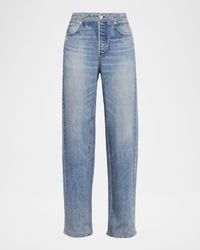 Miramar Terry Wide-Leg Jeans