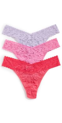 Hanky Panky 3 Pack Original Rise V-Day Matchbox Multi One Size