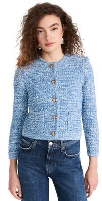 ba & sh Guspa Cardigan Bleu 1