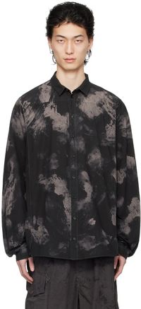 NICOLAS ANDREAS TARALIS Black Loose Shirt