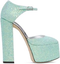 Giuseppe Zanotti Blue Bebe Heels