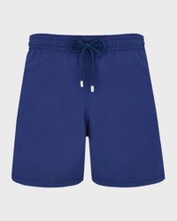 Men's Les Unis Solid Swim Trunks