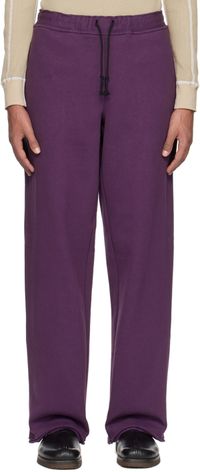 ABAGA VELLI Purple Track Sweatpants