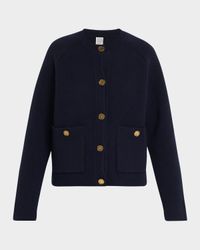 Hammered Button Cardigan