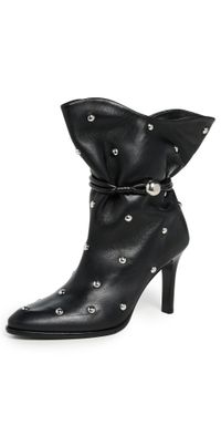 Isabel Marant Lolya Booties Black/Silver 38