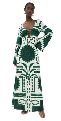 Seven Wonders Caledeira Maxi Dress Green Multi S