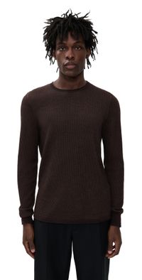 rag & bone Gregory Merino Long Sleeve Crew Stnwl XXL