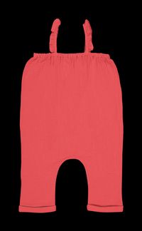 Petite Lucette - Combinaison en gaze de coton - Taille 36M - Rouge