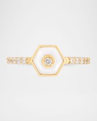 Baia Sommersa 18K Yellow Gold Ring with Lapis and Diamonds