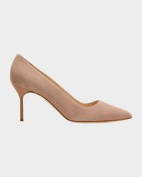 70mm BB Suede Stiletto Pumps