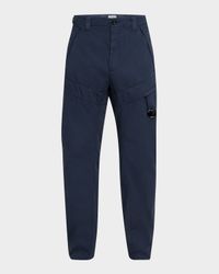 Men's Regular-Fit Gabardine Cargo Pants