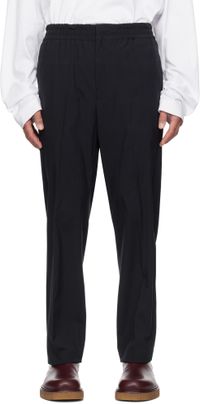 Bottega Veneta Navy Fine Wool Trousers