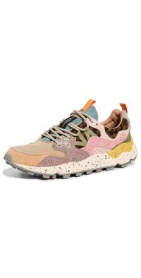 Flower Mountain Yamano 3 Sneakers Light Mustard Grey 36
