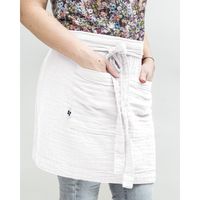 L'effet Papillon - Tablier de chef en gaze de coton - Taille Unique - Blanc