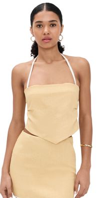 SIR. Carlotta Scarf Cami Raffia 3