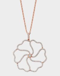 Violet Pendant Necklace