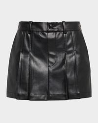 Esme Faux Leather Skort