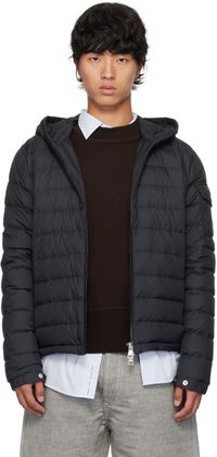 Moncler Black Galion Down Jacket