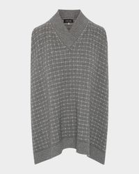 Sleeveless A-Line Crossover V-Neck Sweater (Mid Plus Length)