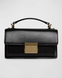 Venezia Small Flap Leather Crossbody Bag