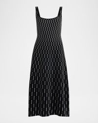 Ellison Pleated Midi Dress