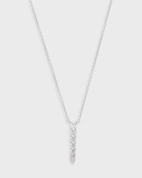 18KWG Identity Diamond Pendant, 0.45tcw