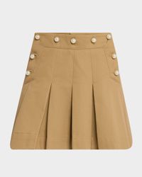Suzette Pleated Mini Skirt