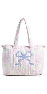 LoveShackFancy Aja Weekender LILAC VANILLA One Size