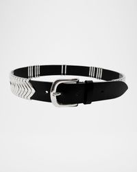 Tehora Leather Buckle Belt