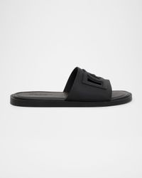 Men's Rubber Beachwear Pool Slides