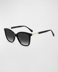reena square acetate sunglasses