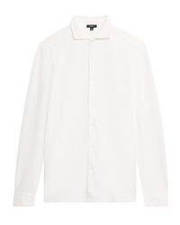 Men's Hayes Jacquard Stripe Sport Shirt