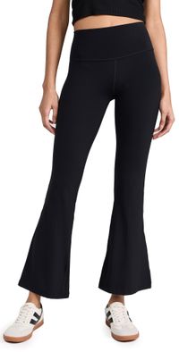 Splits59 Raquel High Waist 30" Inseam Airweight Flare Leggings Black XS
